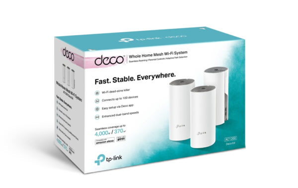 TP-Link AC1200 Whole Home Mesh Wi-Fi System, 3-Pack TP-Link AC1200 Whole Home Mesh Wi-Fi System, 3-Pack
