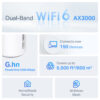 TP-Link AX3000 + G1500 Whole Home Powerline Mesh Wi-Fi 6 System TP-Link AX3000 + G1500 Whole Home Powerline Mesh Wi-Fi 6 System