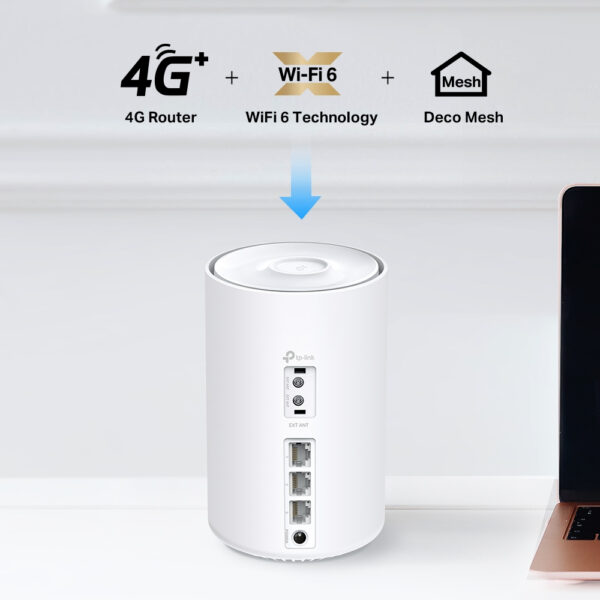 TP-Link 4G+ AX1500 Whole Home Mesh WiFi 6 Gateway TP-Link 4G+ AX1500 Whole Home Mesh WiFi 6 Gateway