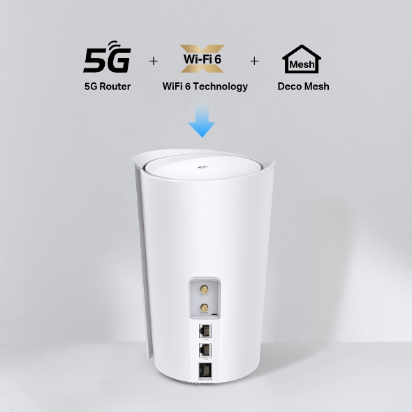 TP-Link 5G AX3000 Whole Home Mesh Wi-Fi 6 Router, Build-In 5G Modem TP-Link 5G AX3000 Whole Home Mesh Wi-Fi 6 Router, Build-In 5G Modem