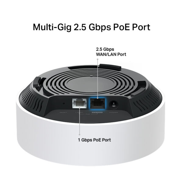 TP-Link AX3000 Whole Home Mesh Wi-Fi 6 System with PoE TP-Link AX3000 Whole Home Mesh Wi-Fi 6 Unit with PoE