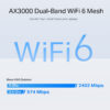 TP-Link AX3000 Outdoor/Indoor Mesh Wi-Fi 6 Unit TP-Link AX3000 Outdoor/Indoor Mesh Wi-Fi 6 Unit