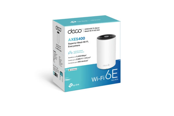 TP-Link AXE5400 Whole Home Mesh Wi-Fi 6E System(Tri-Band) TP-Link AXE5400 Whole Home Mesh Wi-Fi 6E System(Tri-Band)