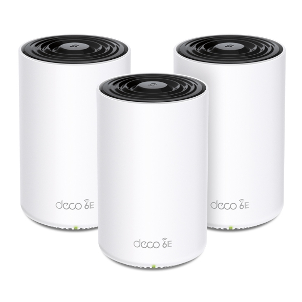 TP-Link AXE5400 Tri-Band Mesh Wi-Fi 6E System, 3-Pack TP-Link AXE5400 Tri-Band Mesh Wi-Fi 6E System, 3-Pack