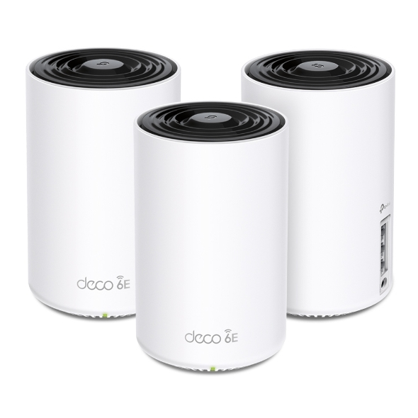 TP-Link AXE5400 Tri-Band Mesh Wi-Fi 6E System, 3-Pack TP-Link AXE5400 Tri-Band Mesh Wi-Fi 6E System, 3-Pack