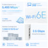 TP-Link AXE5400 Whole Home Mesh Wi-Fi 6E System(Tri-Band) TP-Link AXE5400 Whole Home Mesh Wi-Fi 6E System(Tri-Band)