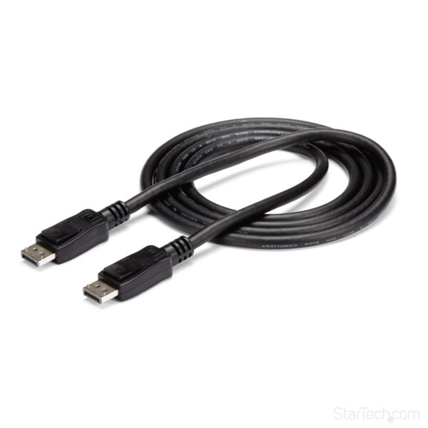 StarTech.com 6ft (2m) DisplayPort 1.2 Cable - 4K x 2K Ultra HD VESA StarTech.com 6ft (2m) DisplayPort 1.2 Cable - 4K x 2K Ultra HD VESA