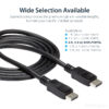 StarTech.com 6ft (2m) DisplayPort 1.2 Cable - 4K x 2K Ultra HD VESA StarTech.com 6ft (2m) DisplayPort 1.2 Cable - 4K x 2K Ultra HD VESA