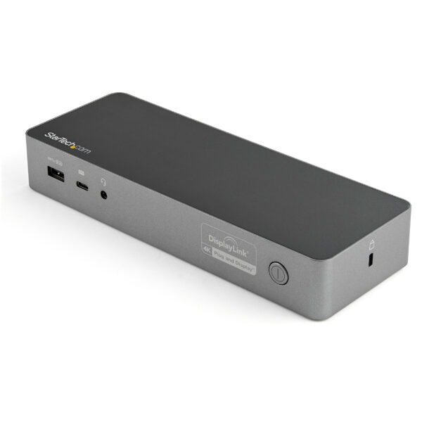StarTech.com Universal Laptop Docking Station, Hybrid USB-C & USB-A StarTech.com Universal Laptop Docking Station, Hybrid USB-C & USB-A