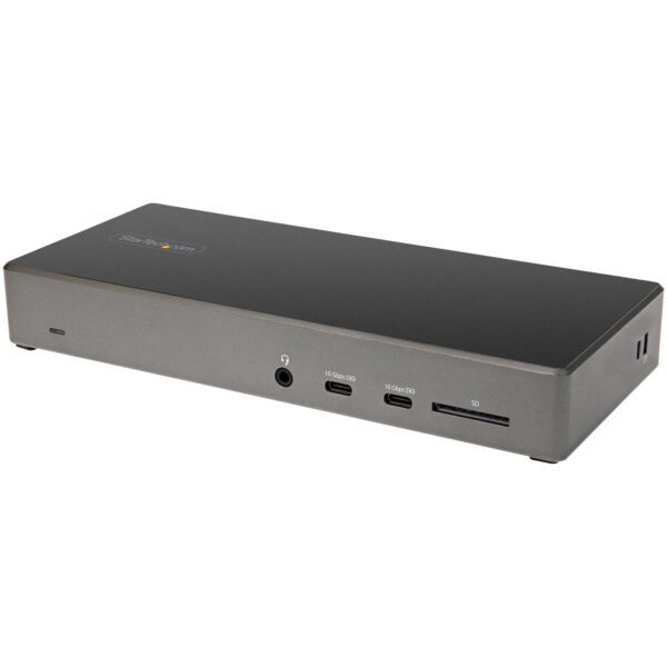 StarTech.com USB C Dock - Triple 4K Monitor USB Type-C Docking