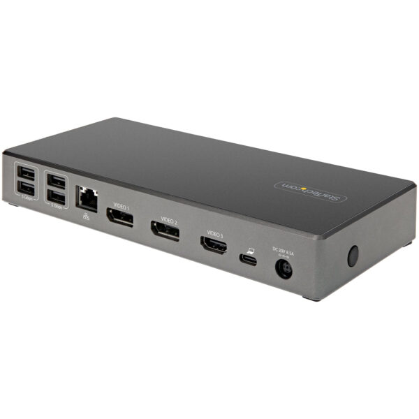 StarTech.com USB C Dock - Triple 4K Monitor USB Type-C Docking