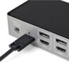StarTech.com USB-C & USB-A Dock - Hybrid Universal Triple Monitor