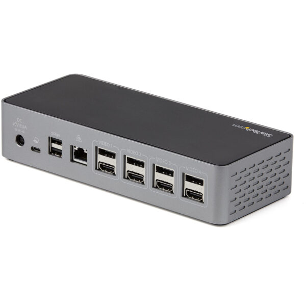 StarTech.com USB C Dock - 4K 60Hz Quad Monitor DisplayPort & HDMI StarTech.com USB C Dock - 4K 60Hz Quad Monitor DisplayPort & HDMI