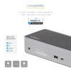 StarTech.com USB C Dock - 4K 60Hz Quad Monitor DisplayPort & HDMI StarTech.com USB C Dock - 4K 60Hz Quad Monitor DisplayPort & HDMI