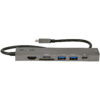 StarTech.com USB-C Multiport Adapter Hub, USB-C to 4K 60Hz HDMI,