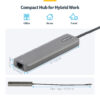 StarTech.com USB-C Multiport Adapter Hub, USB-C to 4K 60Hz HDMI,