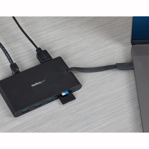 StarTech.com USB C Multiport Adapter - USB Type-C Mini Dock with HDMI