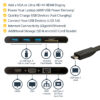 StarTech.com USB C Multiport Adapter - USB Type-C Mini Dock with HDMI