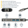 StarTech.com USB C Multiport Adapter - USB-C Travel Dock to 4K HDMI,