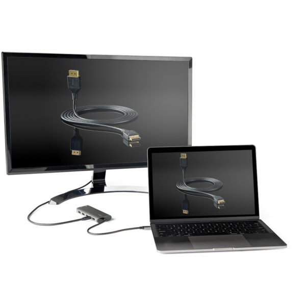 StarTech.com USB C Multiport Adapter - USB-C to HDMI or Mini