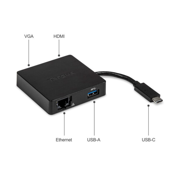 Targus DOCK411EUZ mobile device dock station Black