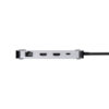 Targus DOCK429GL laptop dock/port replicator Wired USB4 Silver