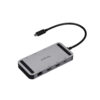 Targus DOCK429GL laptop dock/port replicator Wired USB4 Silver