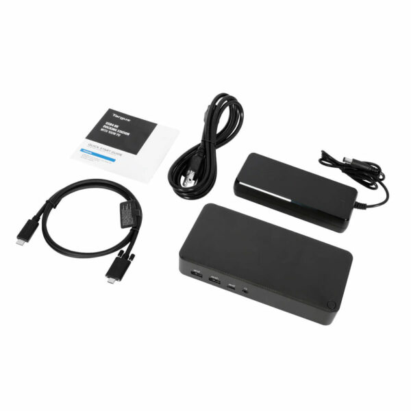 Targus DOCK460EUZ laptop dock/port replicator Wired USB4 Black Targus DOCK460EUZ laptop dock/port replicator Wired USB4 Black
