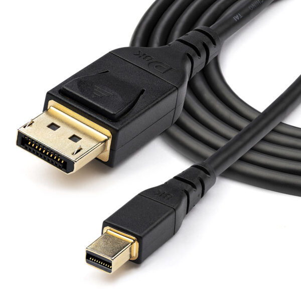 StarTech.com 6ft (2m) VESA Certified Mini DisplayPort to DisplayPort StarTech.com 6ft (2m) VESA Certified Mini DisplayPort to DisplayPort