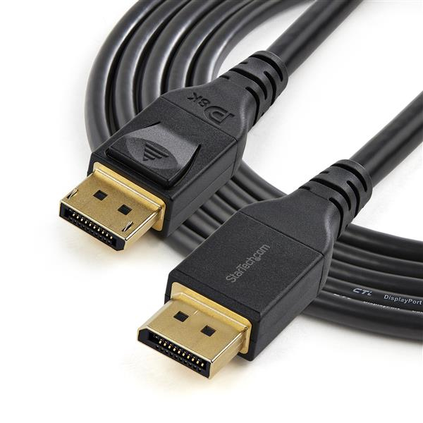 StarTech.com 13ft (4m) VESA Certified DisplayPort 1.4 Cable, 8K 60Hz StarTech.com 13ft (4m) VESA Certified DisplayPort 1.4 Cable, 8K 60Hz