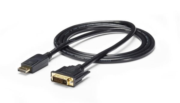 StarTech.com 6ft (1.8m) DisplayPort to DVI Cable, DisplayPort to DVI StarTech.com 6ft (1.8m) DisplayPort to DVI Cable, DisplayPort to DVI