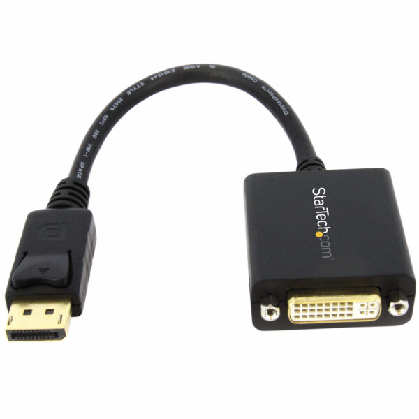 StarTech.com DisplayPort to DVI Adapter - DisplayPort to DVI-D StarTech.com DisplayPort to DVI Adapter - DisplayPort to DVI-D