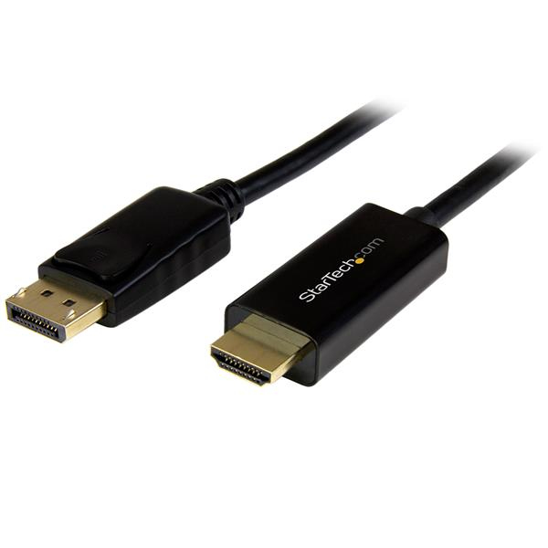 StarTech.com 3ft (1m) DisplayPort to HDMI Cable - 4K 30Hz StarTech.com 3ft (1m) DisplayPort to HDMI Cable - 4K 30Hz