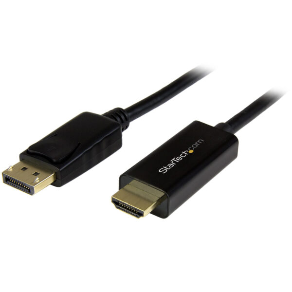 StarTech.com 6ft (2m) DisplayPort to HDMI Cable - 4K 30Hz