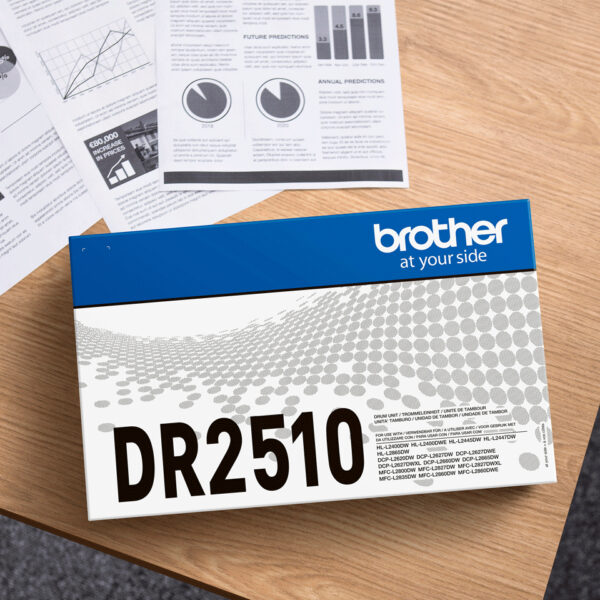 Brother DR-2510 printer drum Original 1 pc(s) Brother DR-2510 printer drum Original 1 pc(s)