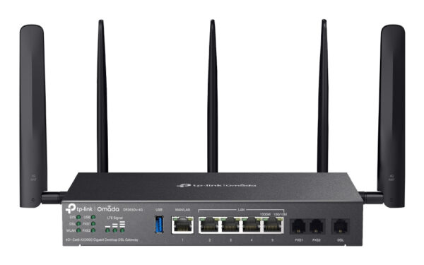 TP-Link Omada DR3650V-4G wireless router Gigabit Ethernet Dual-band