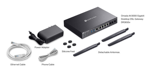 TP-Link Omada AX3000 wireless router Gigabit Ethernet Dual-band (2.4 TP-Link Omada AX3000 wireless router Gigabit Ethernet Dual-band (2.4
