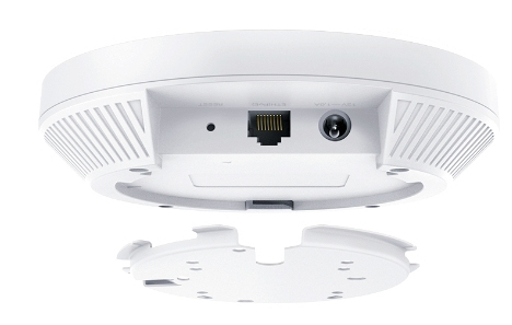 TP-Link Omada EAP653 UR wireless access point 2976 Mbit/s White Power TP-Link Omada AX3000 Ceiling Mount WiFi 6 Access Point