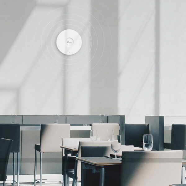 TP-Link Omada AX5400 Ceiling Mount WiFi 6 Access Point TP-Link Omada AX5400 Ceiling Mount WiFi 6 Access Point