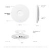 TP-Link Omada BE9300 Ceiling Mount Tri-Band Wi-Fi 7 Access Point TP-Link Omada BE9300 Ceiling Mount Tri-Band Wi-Fi 7 Access Point