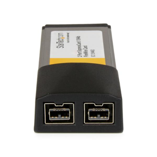 StarTech.com 2 Port ExpressCard 1394b FireWire Laptop Adapter Card
