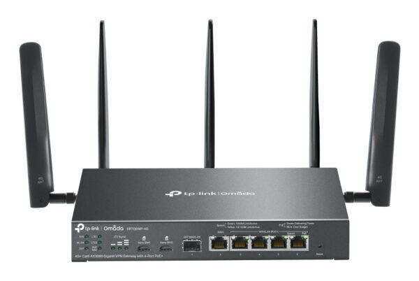 TP-Link ER706WP-4G wireless router Gigabit Ethernet Dual-band (2.4 TP-Link ER706WP-4G wireless router Gigabit Ethernet Dual-band (2.4
