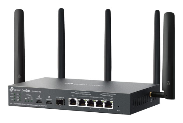 TP-Link ER706WP-4G wireless router Gigabit Ethernet Dual-band (2.4 TP-Link ER706WP-4G wireless router Gigabit Ethernet Dual-band (2.4