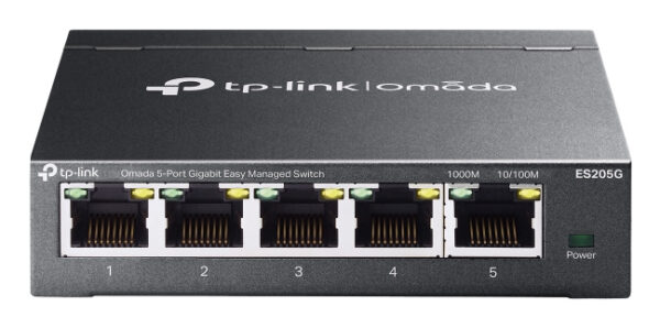 TP-Link Omada 5-Port Gigabit Easy Managed Switch TP-Link Omada 5-Port Gigabit Easy Managed Switch