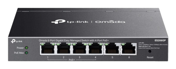 TP-Link Omada ES206GP network switch Managed Gigabit Ethernet