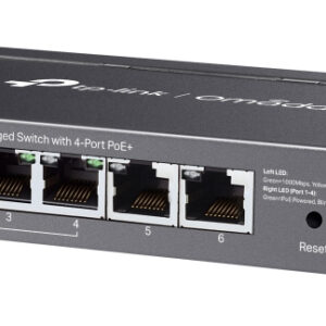 TP-Link Omada ES206GP network switch Managed Gigabit Ethernet TP-Link Omada ES206GP network switch Managed Gigabit Ethernet