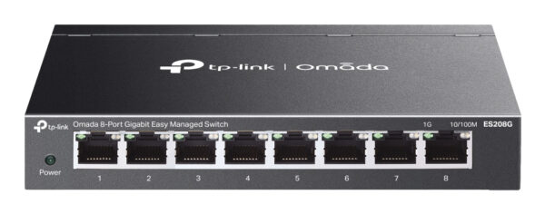 TP-Link Omada ES208G network switch Managed L2 Gigabit Ethernet TP-Link Omada ES208G network switch Managed L2 Gigabit Ethernet