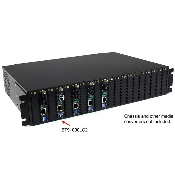 StarTech.com Fiber Media Converter Gigabit 1000Mbps MM Fibre LC 550m StarTech.com Fiber Media Converter Gigabit 1000Mbps MM Fibre LC 550m