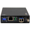StarTech.com Gigabit Ethernet Copper-to-Fiber Media Converter - SM LC StarTech.com Gigabit Ethernet Copper-to-Fiber Media Converter - SM LC
