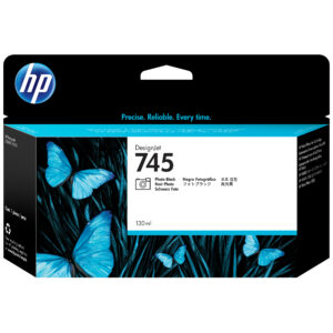 HP 745 130-ml DesignJet Photo Black Ink Cartridge HP 745 130-ml DesignJet Photo Black Ink Cartridge